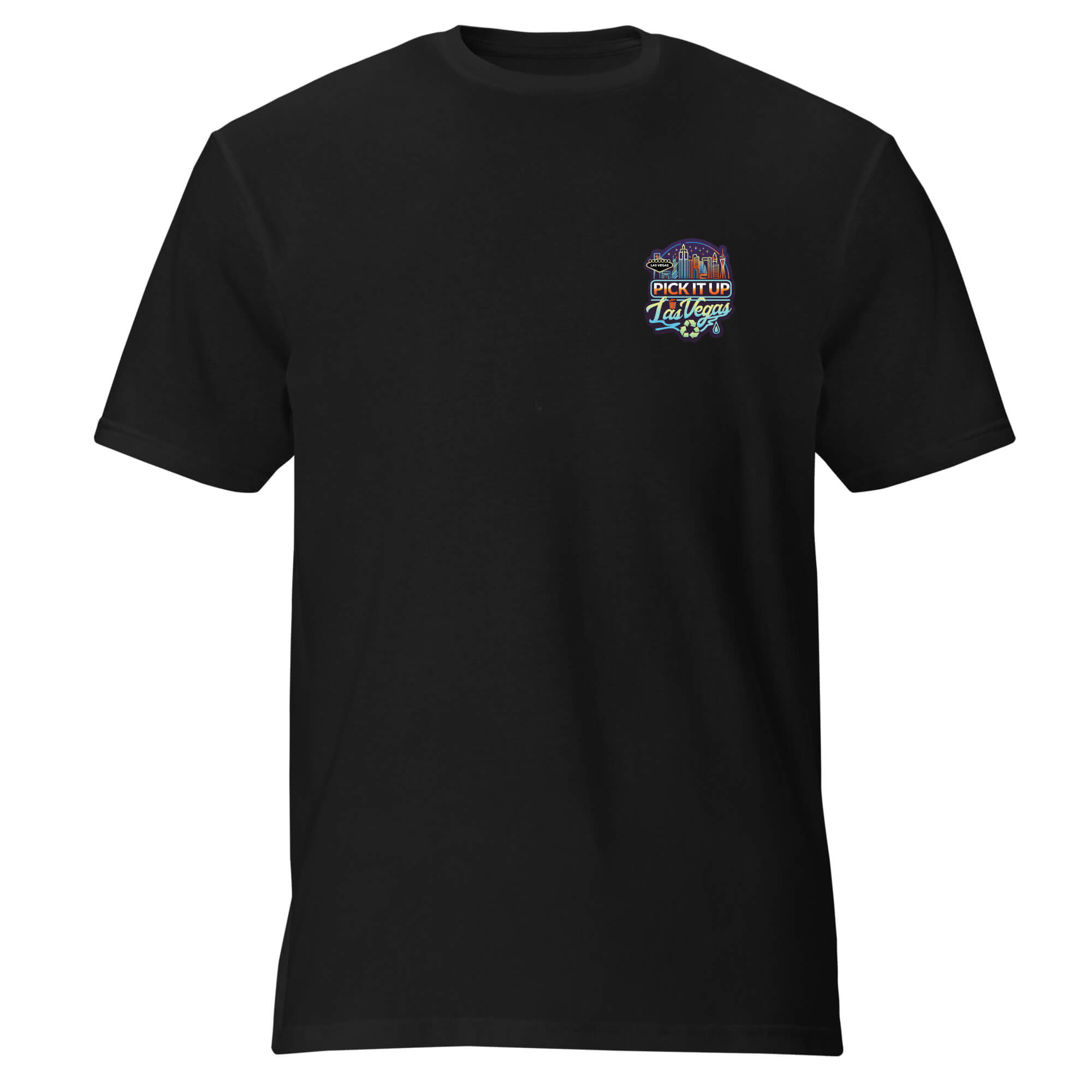 Pick It Up Las Vegas Official T-Shirt Front
