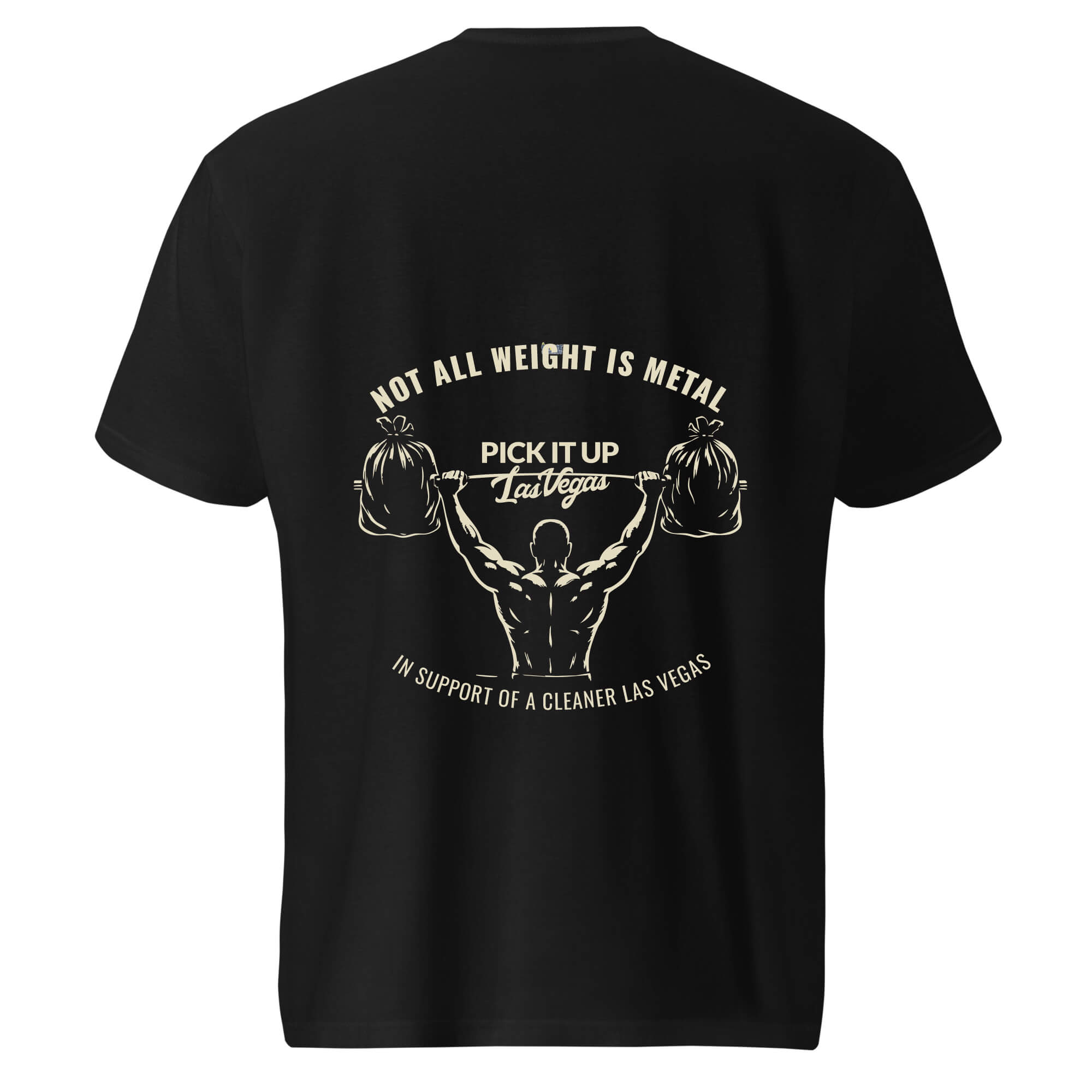 Pick It Up Las Vegas “Not All Weight Is Metal” T-Shirt - Men