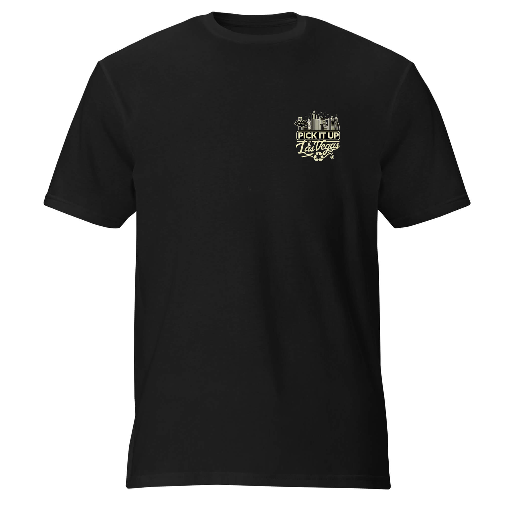 Pick It Up Las Vegas “Not All Weight Is Metal” T-Shirt - Front