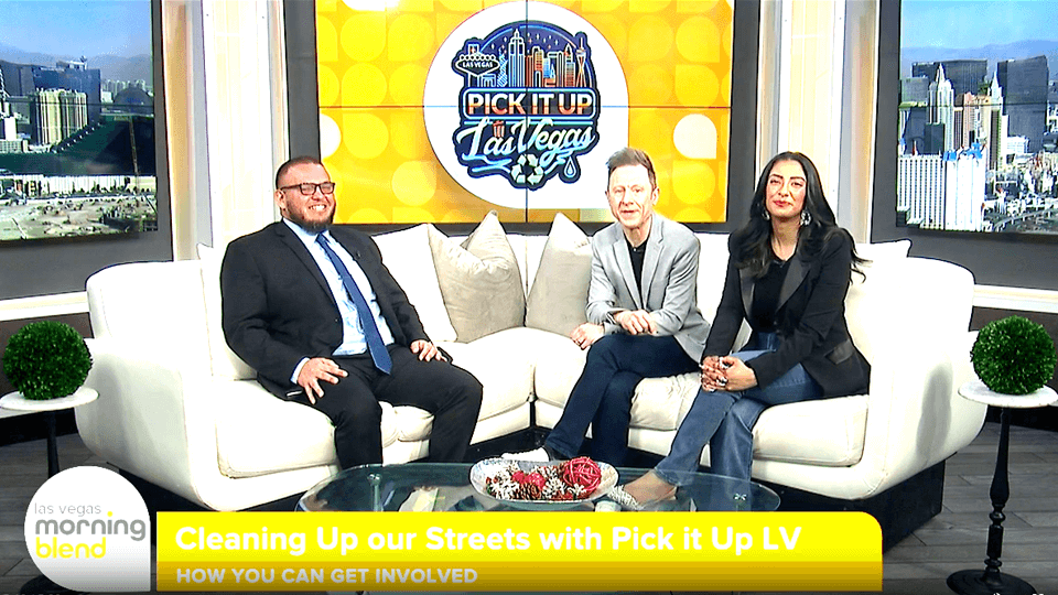 Pick It Up Las Vegas on the Morning Blend News