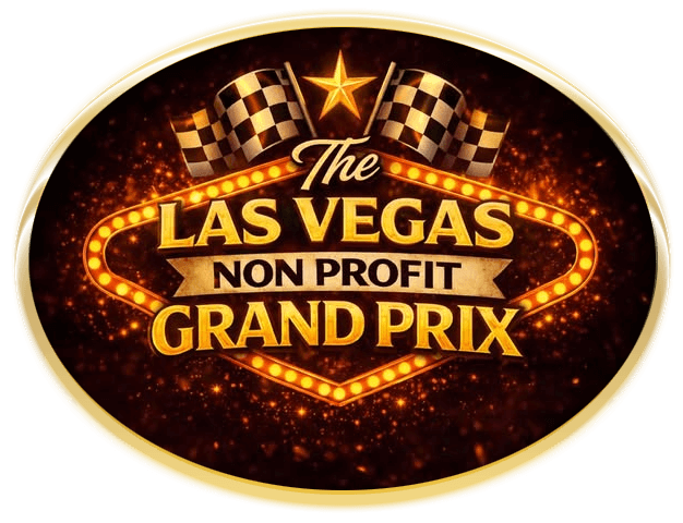 non profit grand prix event logo
